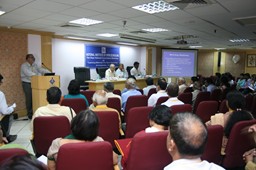 Director Academic addressing the workshop