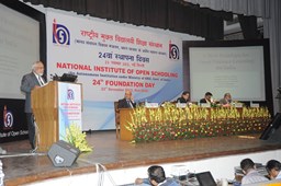 4. MB Menon Delivering the Silver Jublee Lecture