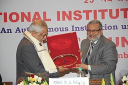 10. DIR Presenting the Momento to MB Menon