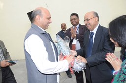 11.CM NIOS greeting Minister of HRD 