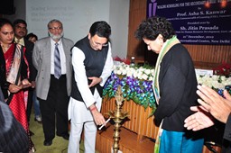 Lighting of Lamp by Minister