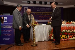 Prof A K sharma Retired NCERT Director Lighting the Lamp