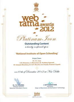 Web Ratna certificate